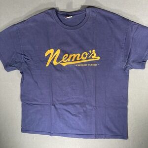 Nemo's A Detroit Classic T Shirt Size 2XL Hanes Beefy T